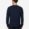 T-Shirts | Men Helly Hansen Yu L/S T-Shirt, Navy 597 Navy