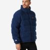 Puffy Jackets | Men Helly Hansen Yu Teddy Pile Jacket, Ocean 584 Ocean