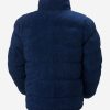 Puffy Jackets | Men Helly Hansen Yu Teddy Pile Jacket, Ocean 584 Ocean